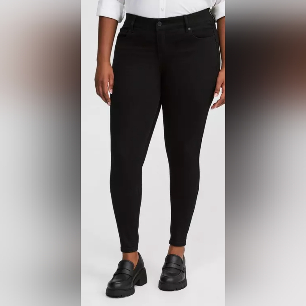 Torrid Feel The Fit Bombshell Skinny Premium Stretch Black Jeans 20 2X